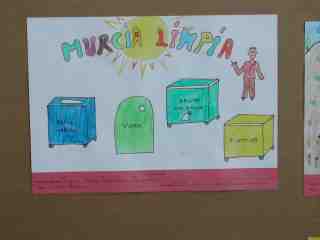 Childrens' art - 'Clean Murcia'