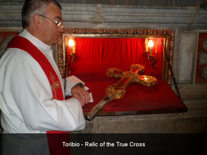 Toribio - Relic of the True Cross.