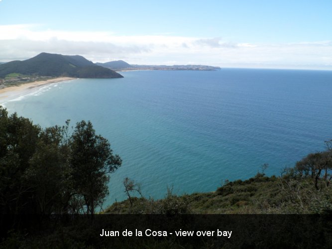 Juan de la Cosa - view over bay.
