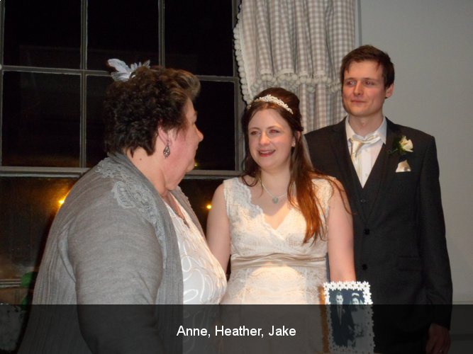 Anne, Heather, Jake.