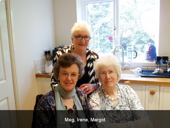 Meg, Irene, Margot.